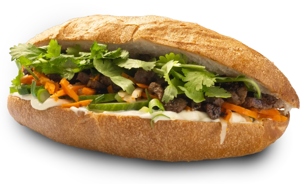 Banh mi oksekød