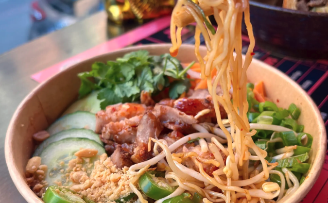 Asiatisk vinegrate - risnuddel sauce
